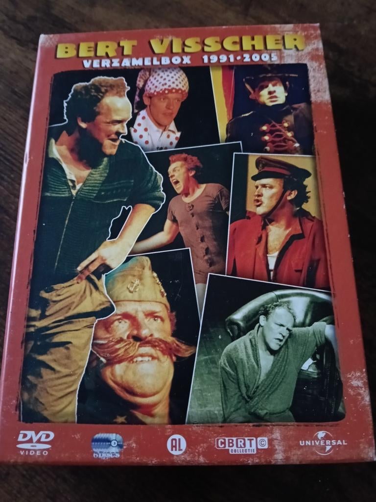 Bert Visscher Verzaamelbox 1991-2005 DVD, Cd's en Dvd's, Alle leeftijden, Ophalen of Verzenden, Zo goed als nieuw, Stand-up of Theatershow