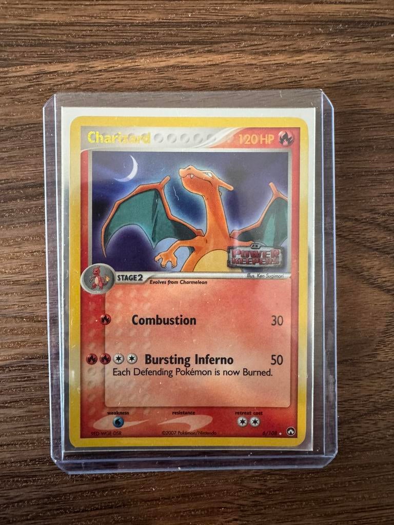 Pokémon Kaart – Charizard 6/108 | EX Power Keepers (2007), Ophalen of Verzenden, Zo goed als nieuw