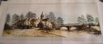 Hamlet Bridge by Ron Holland ( Print Published 1972 ), Antiek en Kunst, Ophalen of Verzenden