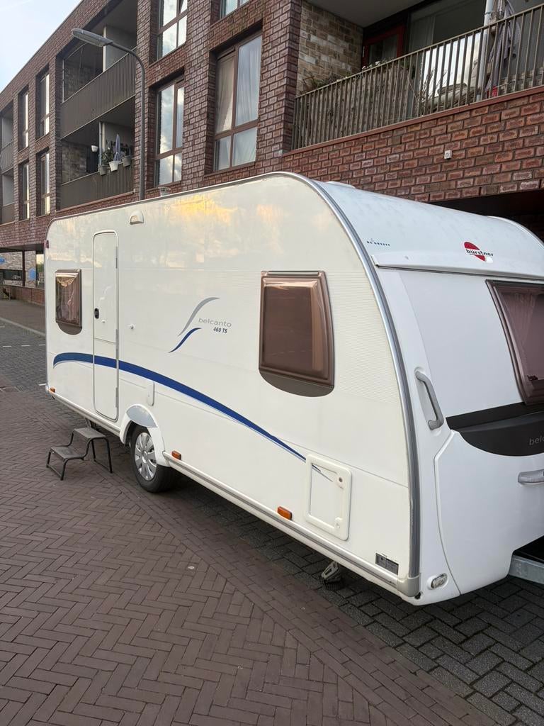BURSTNER Belcanto TS 460  AIRCO 2006, Vast bed, Rondzit, Particulier, 4 tot 5 meter