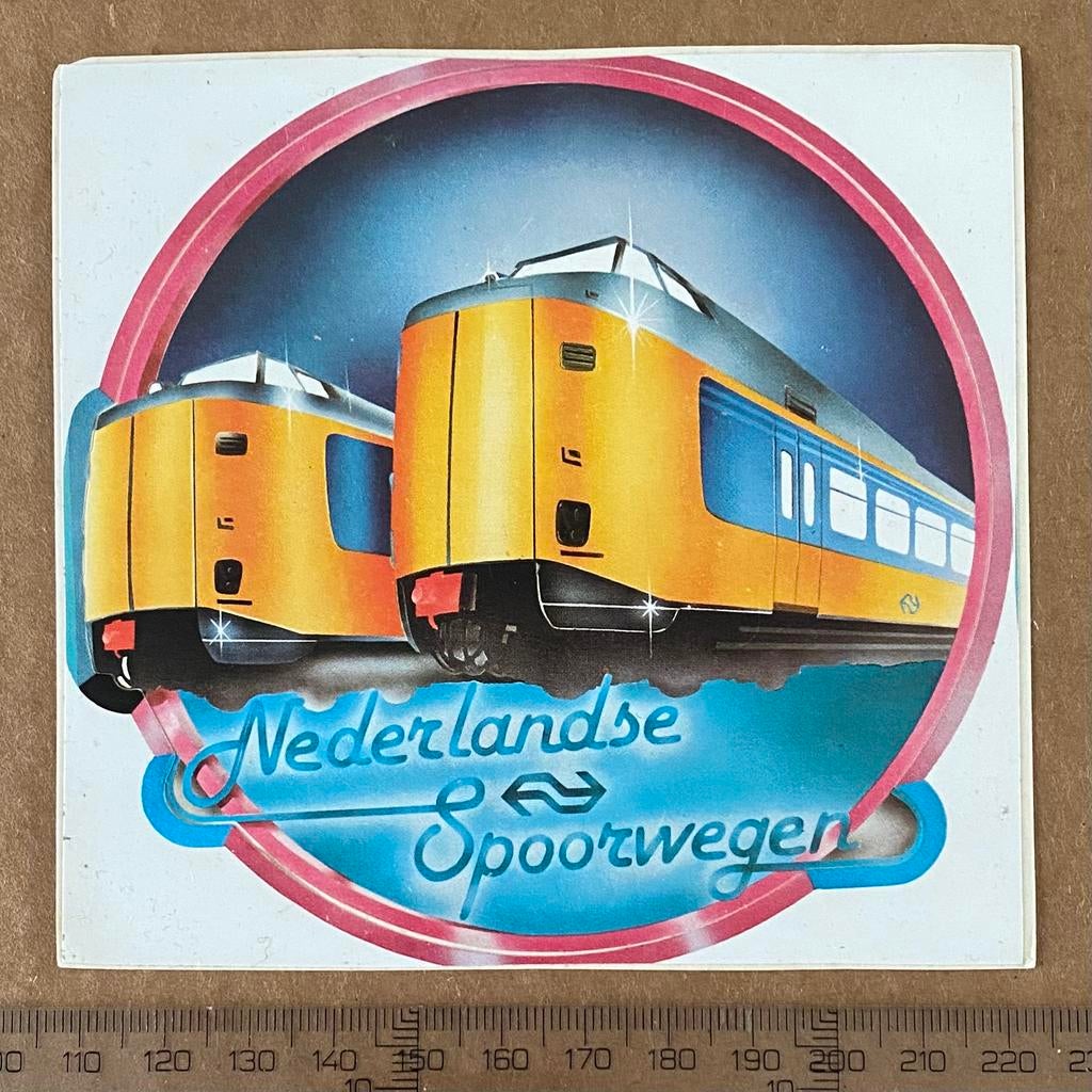 sticker ns, Verzamelen, Verzenden, Zo goed als nieuw