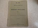 No 282 I regelement voor de bereden artillerie uit 1928, Ophalen of Verzenden, Landmacht, Nederland, Boek of Tijdschrift