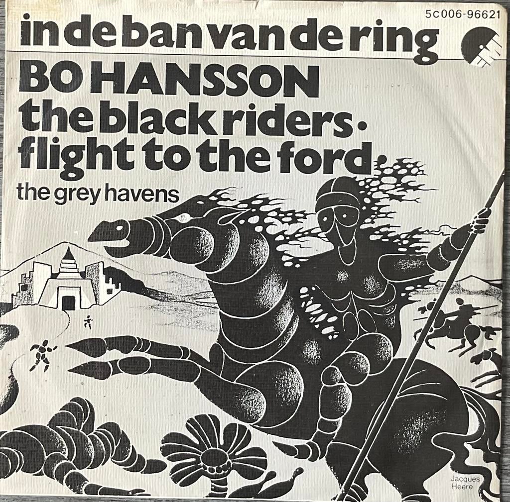 BO HANSSON - In de ban van de ring - The  black riders.(NL), Verzenden, Single