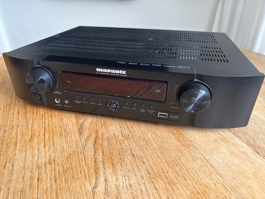 Marantz AV Surround Receiver NR1602, Audio, Tv en Foto, Versterkers en Receivers, Marantz, Ophalen of Verzenden, 60 tot 120 watt