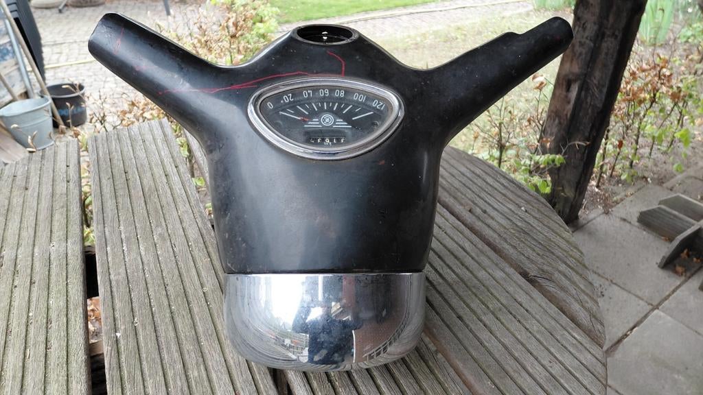 CZ/Jawa koplamp/nacelle kompleet., Motoren, Ophalen of Verzenden, Gebruikt