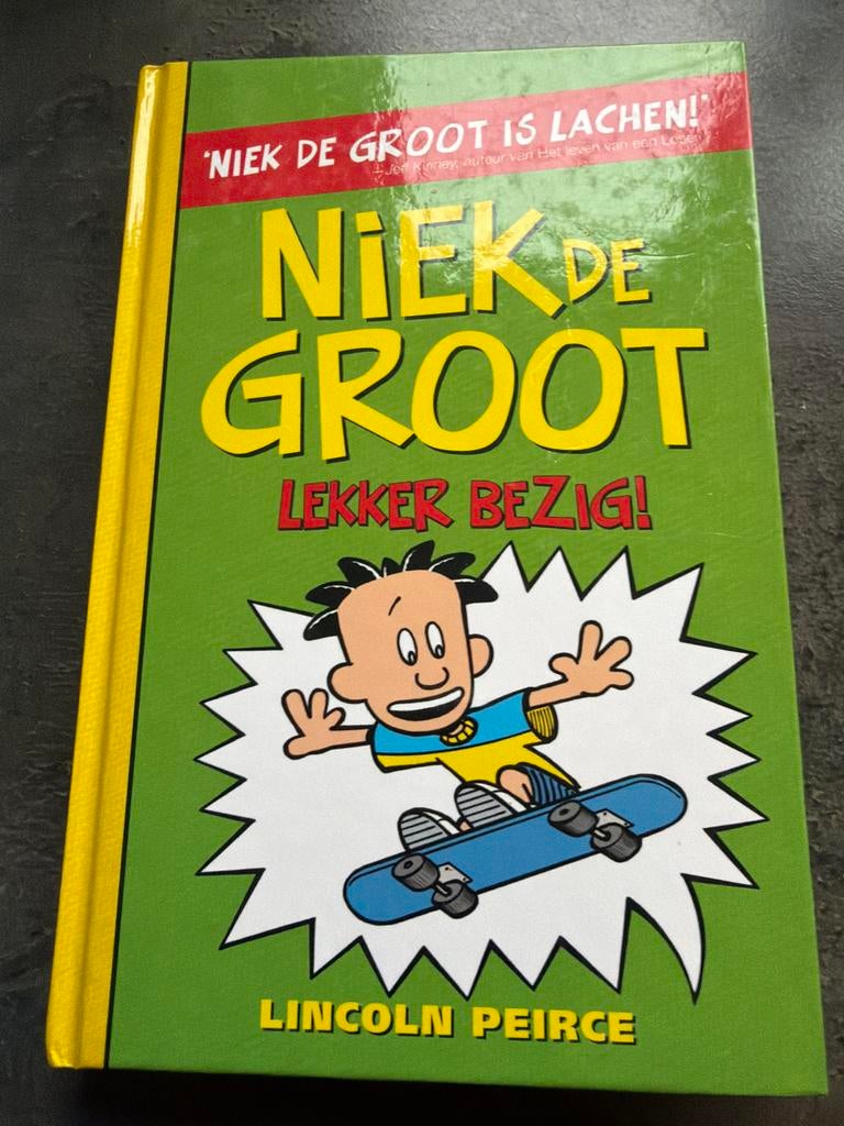 Niek de Groot - Lekker Bezig! - Lincoln Peirce, Ophalen of Verzenden, Gelezen, Fictie algemeen