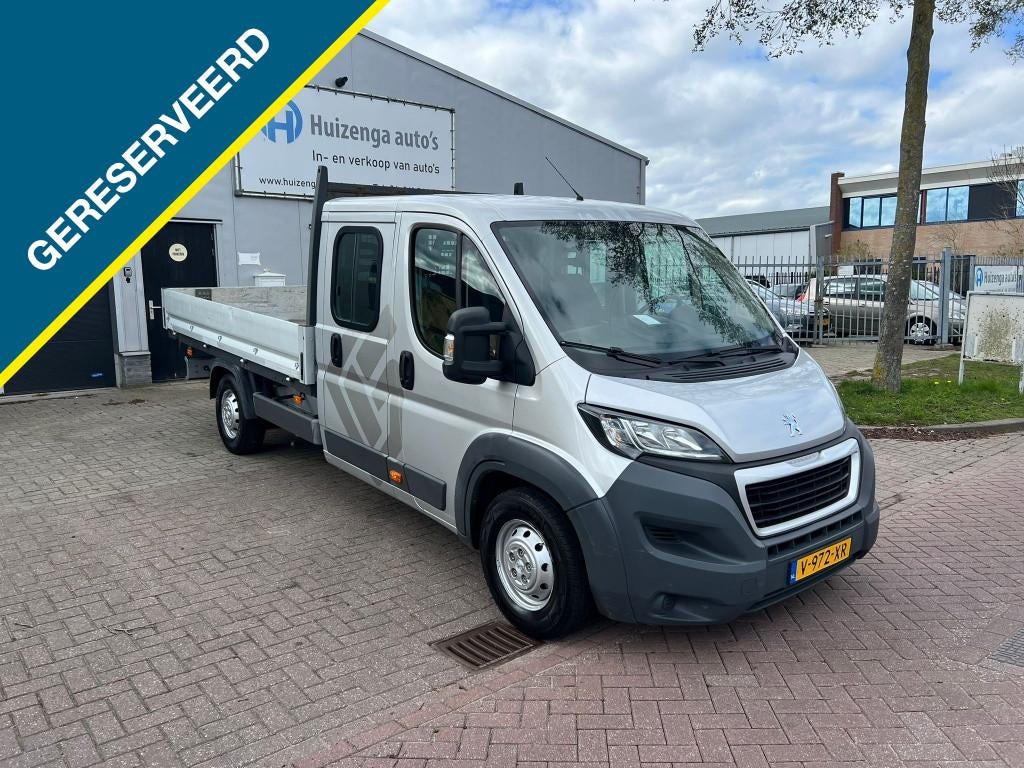 Peugeot Boxer 435/L3| 2.0 HDI|7PRS/DC | AIRCO| PICK-UP!| EUR, Gebruikt, Euro 6, 4 cilinders, 7 stoelen