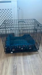 Bench met mandje voor kleine hond of pup, Ophalen of Verzenden, Zo goed als nieuw, Minder dan 75 cm, Minder dan 65 cm