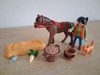 Playmobil paard met verzorging, Ophalen of Verzenden, Zo goed als nieuw, Complete set