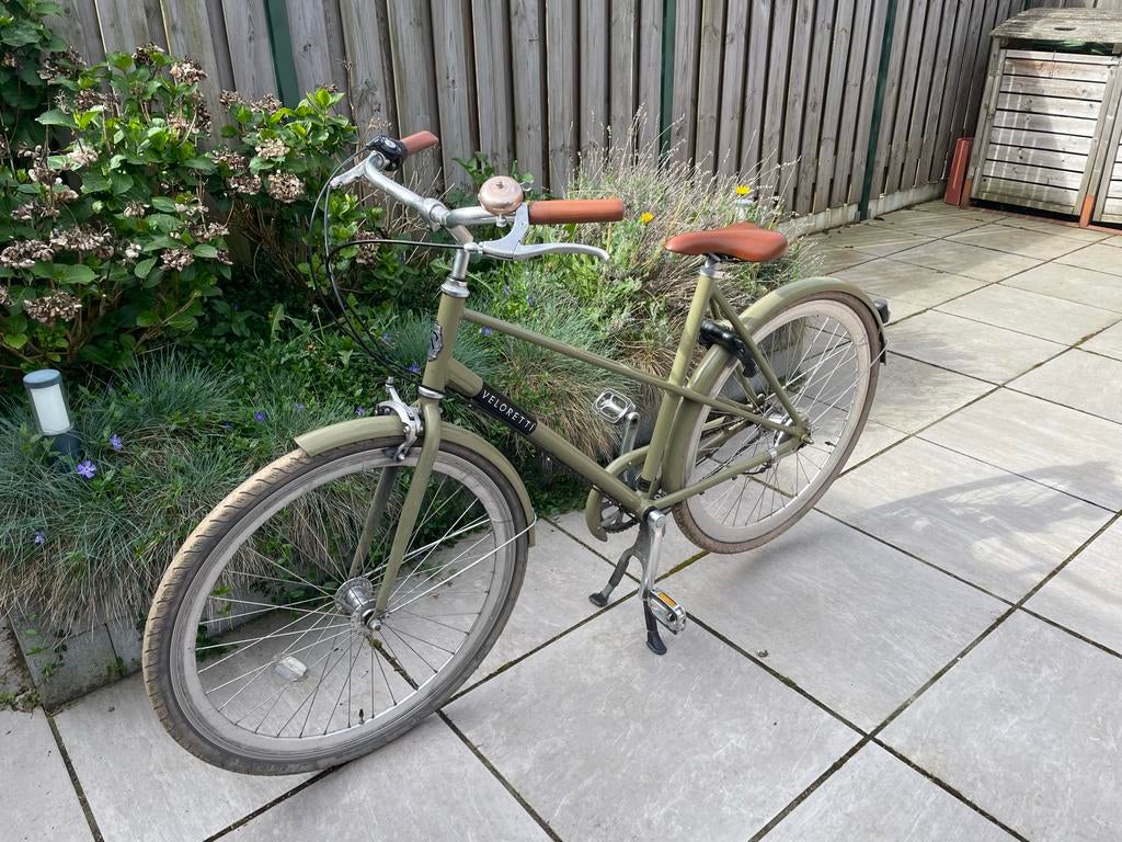 Veloretti Light Green, Fietsen en Brommers, Gebruikt, Versnellingen, 50 tot 53 cm, Ophalen
