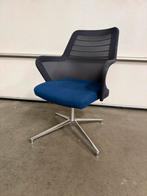 6x Mis Mesh stoel Quinti, Ophalen, Gebruikt, Blauw, Eén