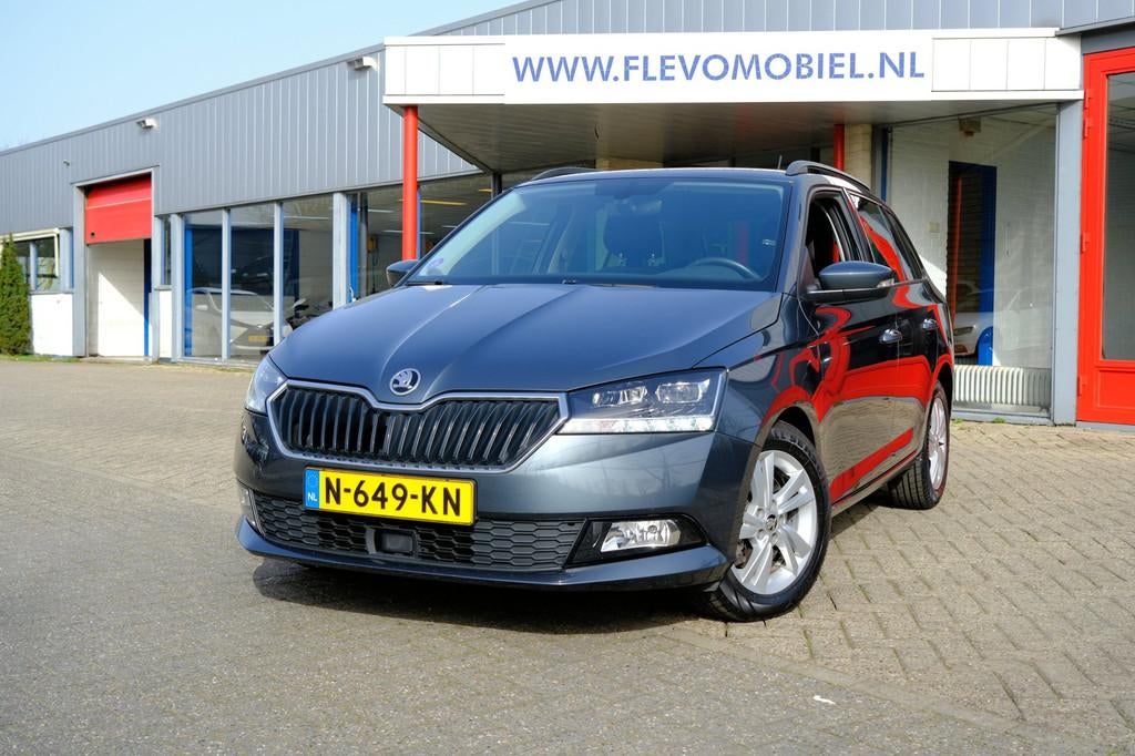 Skoda Fabia Combi 1.0 TSI Style Aut. Clima|Cruis|LMV|Stoelve, Auto's, Gebruikt, Euro 6, 95 pk, 999 cc