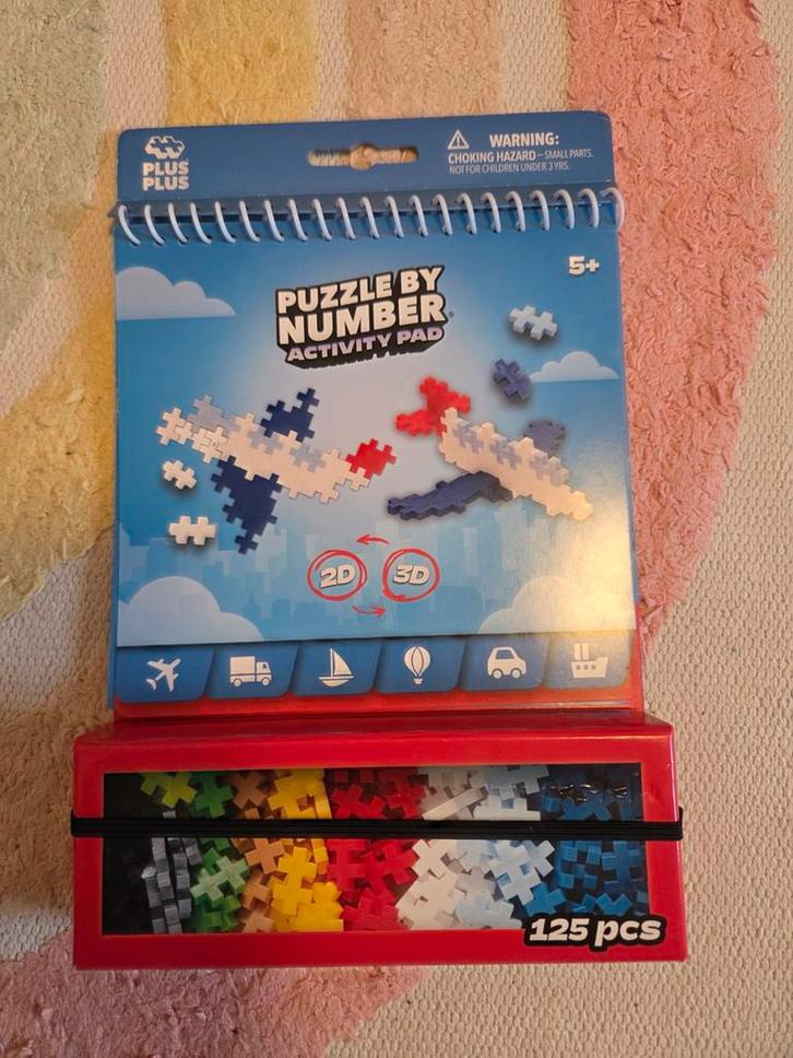 Plusplus by number activitypad - voertuigen voor onderweg
Sl, Kinderen en Baby's, Speelgoed | Bouwstenen, Zo goed als nieuw, Overige merken