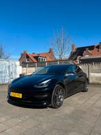 Tesla Model 3 Long Range 75 kWh – SOH 84,4% – FSD – Trekhaak, Auto's, Automaat, 1831 kg, Zwart, Zwart
