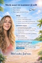 Zelf bepalen waar, wanneer en hoeveel je werkt?, MBO, Geschikt als bijbaan, Tot en met 24 uur, Starter