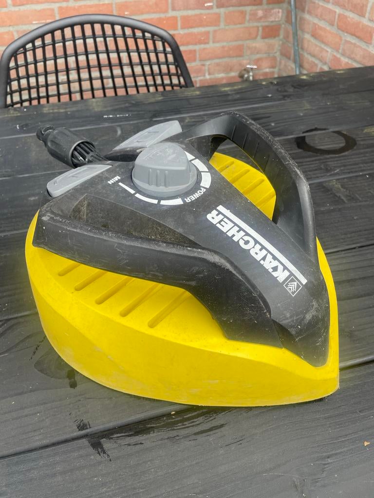 Kärcher terrasreiniger, Ophalen of Verzenden, Gebruikt, Met regelbare waterdruk