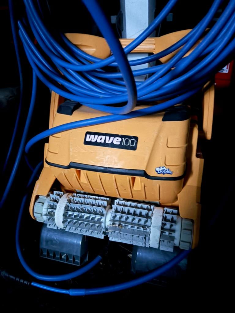 Zwembadrobot Dolphin Wave 100, Ophalen of Verzenden, Zo goed als nieuw