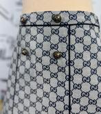 Gucci GG canvas rok maat 10, Gucci EU, Customercare@gucci.com, Zo goed als nieuw, Jurk of Rok