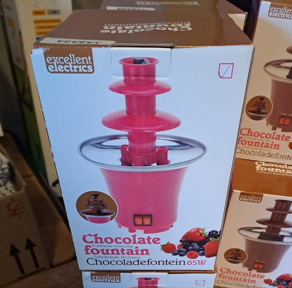 Partij chocoladefonteinen nieuw markthandel, Ophalen of Verzenden, Nieuw