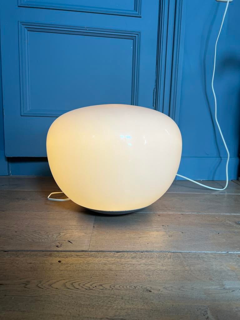 Vintage Ikea Jonisk Carl Ojerstam vloerlamp met dimmer, Huis en Inrichting, Lampen | Vloerlampen, Ophalen, Zo goed als nieuw, Metaal