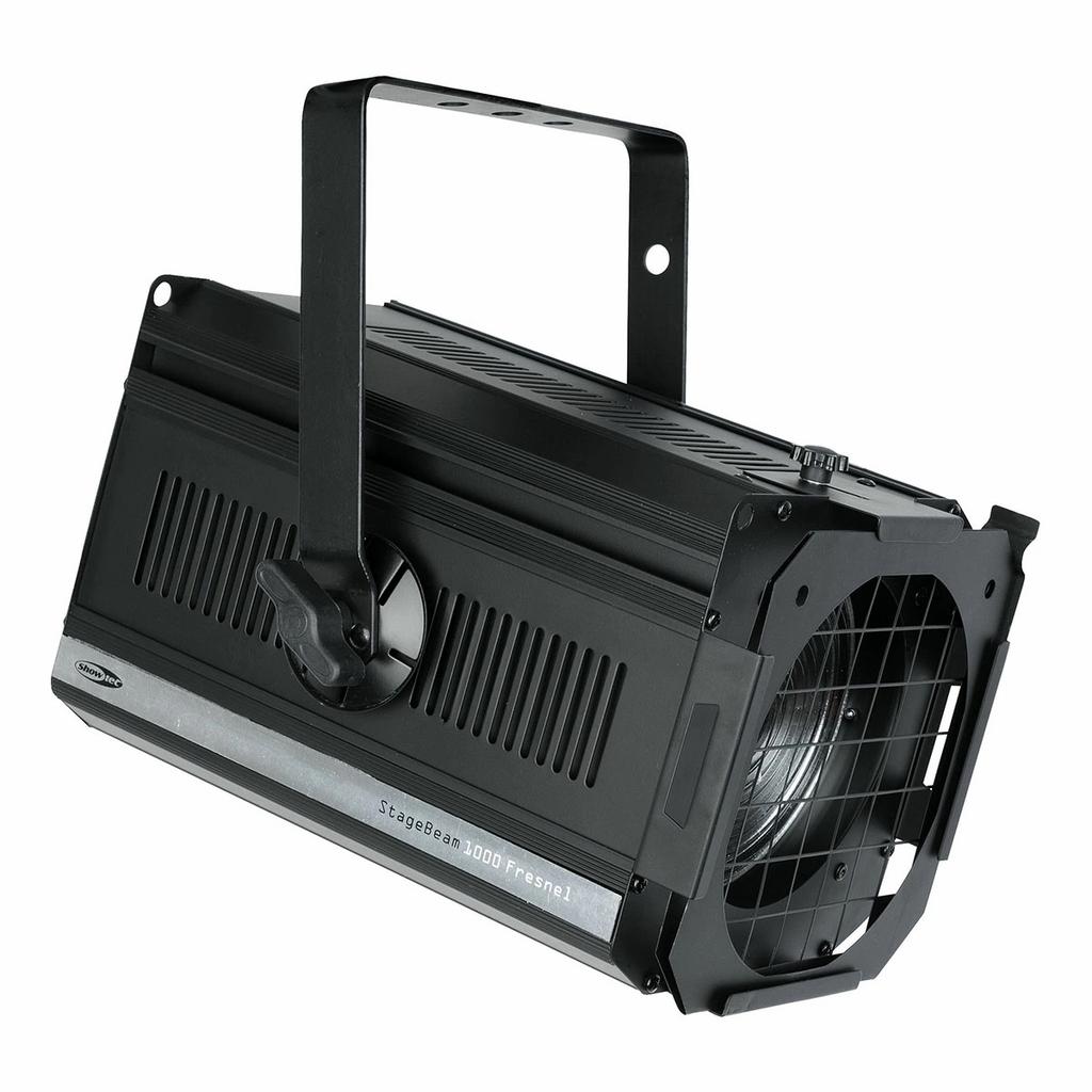 2x Showtec StageBeam 1000 Fresnel Theater Spot, Ophalen of Verzenden, Zo goed als nieuw, Licht, Kleur