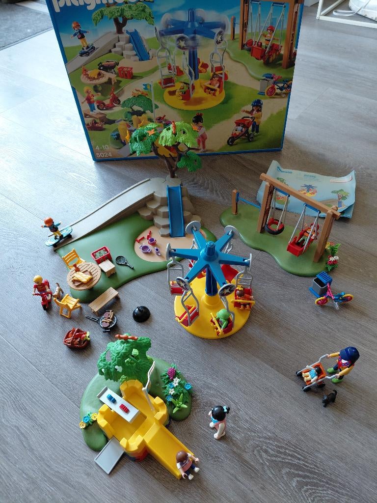 Playmobil City Life Speelplein - 5024, Kinderen en Baby's, Speelgoed | Playmobil, Zo goed als nieuw, Complete set, Ophalen of Verzenden