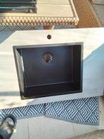 Keuken blad met zwarte lanesto spoelbak , Blad is 232 lang ,, Ophalen, Overige materialen, Overige typen, Zo goed als nieuw