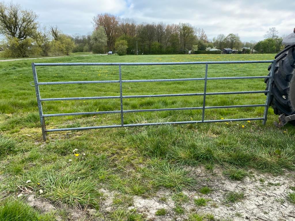 4x landhek 4,20 meter, Dieren en Toebehoren, Stalling en Weidegang
