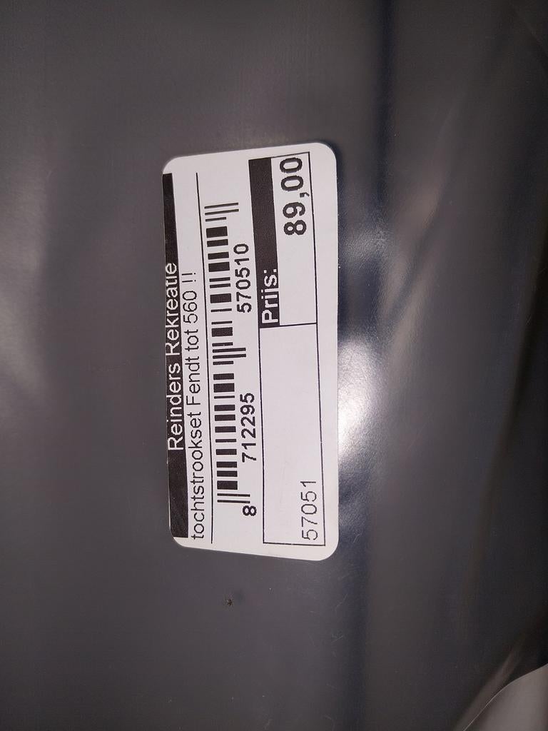 Dorema Tochtstrookset Fendt Caravans 57.051 tot 560, Caravans en Kamperen, Caravan accessoires, Ophalen, Nieuw