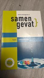 Samengevat Havo, Boeken, Schoolboeken, Ophalen of Verzenden, Zo goed als nieuw, HAVO, Economie