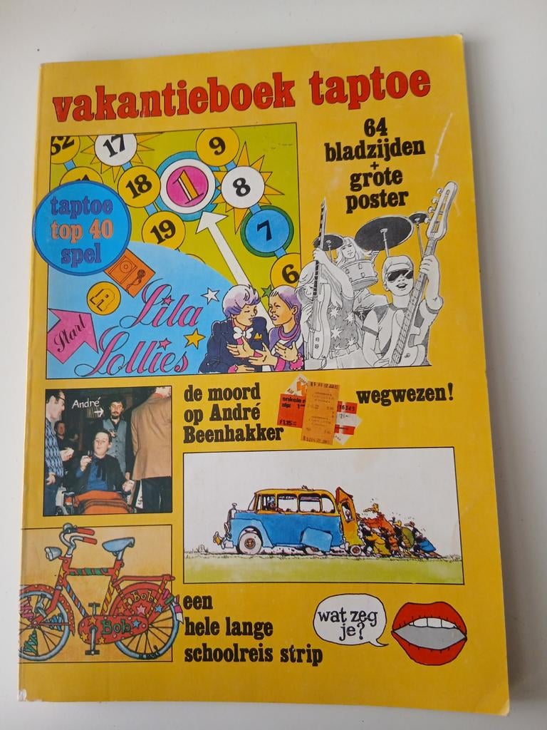 Taptoe vakantieboek 1980, Boeken, Ophalen of Verzenden