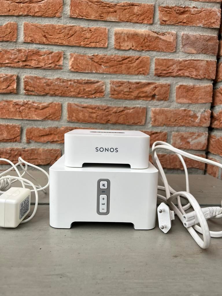 Sonos Connect Gen 1 + Sonos Bridge, Ophalen of Verzenden, Zo goed als nieuw, Overige merken