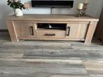 Eiken TV meubel - 50H x 167L x 45D, Gebruikt, 150 tot 200 cm, Eikenhout, Ophalen of Verzenden
