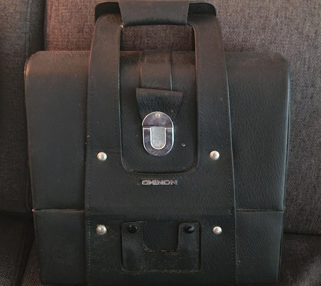 Chinon 805S Direct Sound Super 8 Camera met koffer, Ophalen, 8mm, Camera