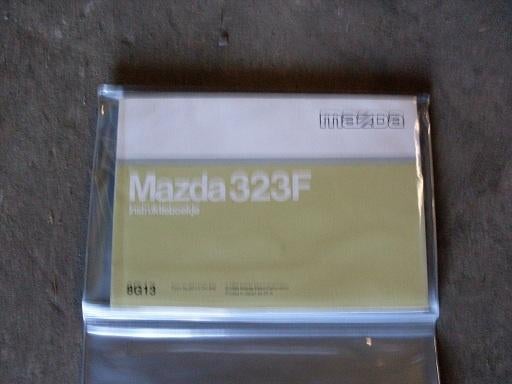 Instructie boekje Mazda 323f ba 1995, Ophalen of Verzenden