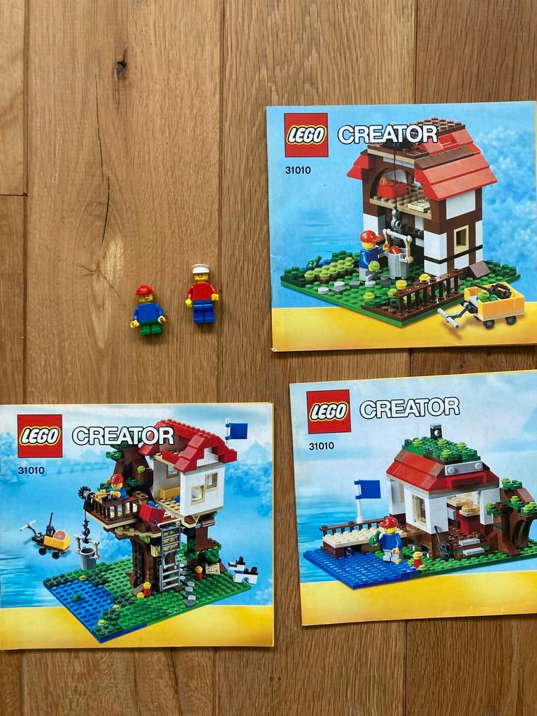 Complete set Lego Creator 31010 boomhut, Kinderen en Baby's, Speelgoed | Duplo en Lego, Gebruikt, Lego, Ophalen of Verzenden, Inclusief instructies