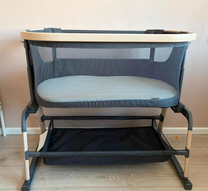 Maxi-Cosi Iora Air Co-Sleeper, Beyond Graphite, incl matras, Kinderen en Baby's, Babywiegjes en Ledikanten, Zo goed als nieuw