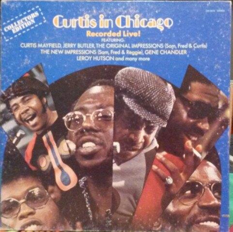 lp,Curtis Mayfield – Curtis In Chicago - Recorded Live, Ophalen of Verzenden