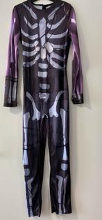 Fortnite Skull Trooper Kostuum - Maat 134/140  (9-10 jaar), Ophalen of Verzenden, Gebruikt, 134 t/m 140, Jongen