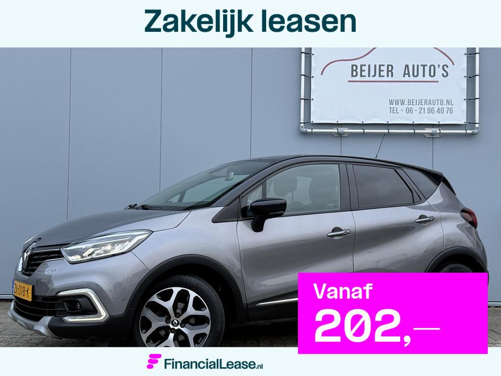 Renault Captur 0.9 TCe Intens Navigatie/Camera/17inch., Voorwielaandrijving, 898 cc, Stof, Gebruikt