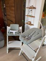 Mintgroen hoes stokke + kussenset voor tripp trapp, Ophalen of Verzenden, Nieuw, Meegroeistoel, Stoelverkleiner