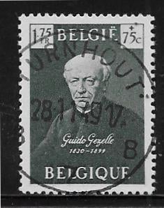België 1949   Guido Gazelle   853, Verzenden, Gestempeld