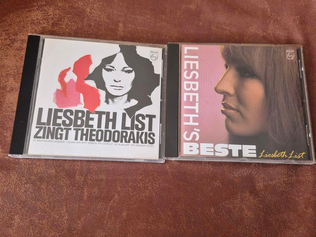 Cd's van Liesbeth List, Ophalen, Zo goed als nieuw
