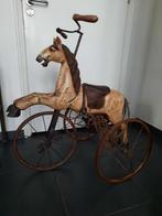 Antieke Kinderdriewieler met Paard, Ophalen