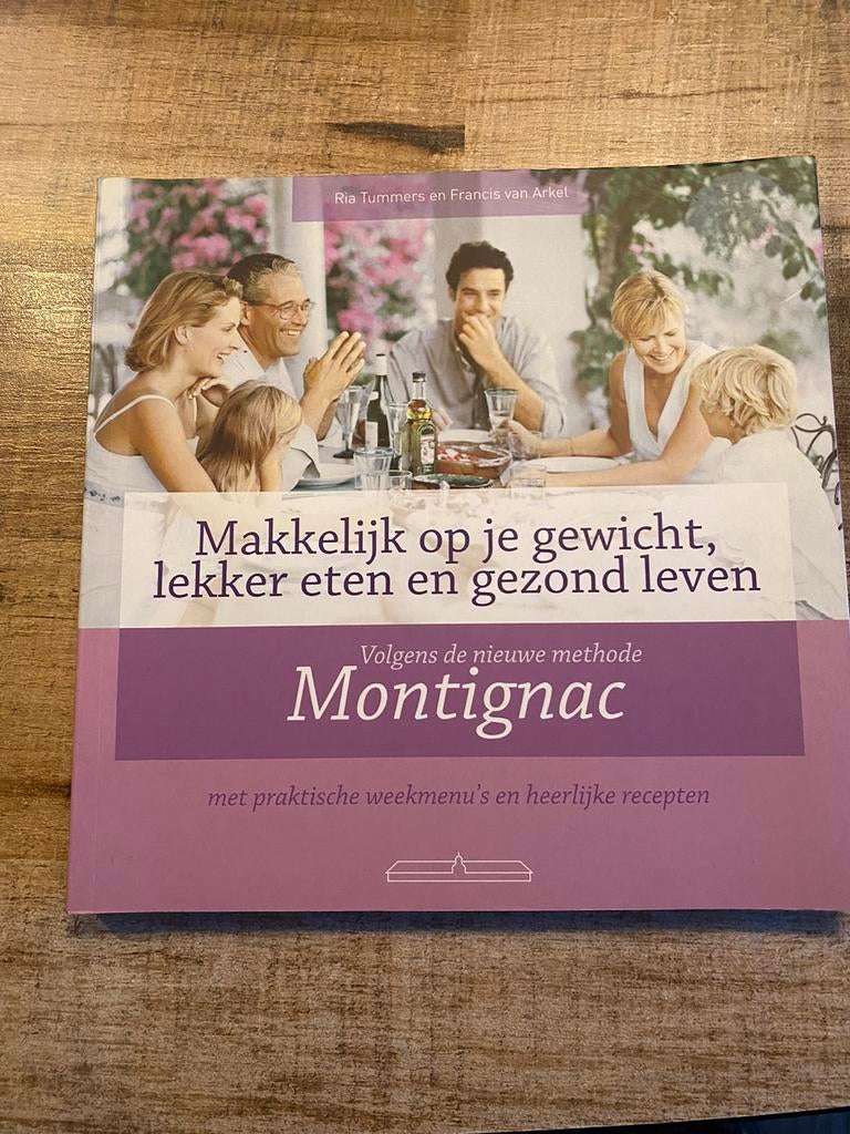 Montignac kookboek. Makkelijk op je gewicht, Ophalen of Verzenden, Zo goed als nieuw