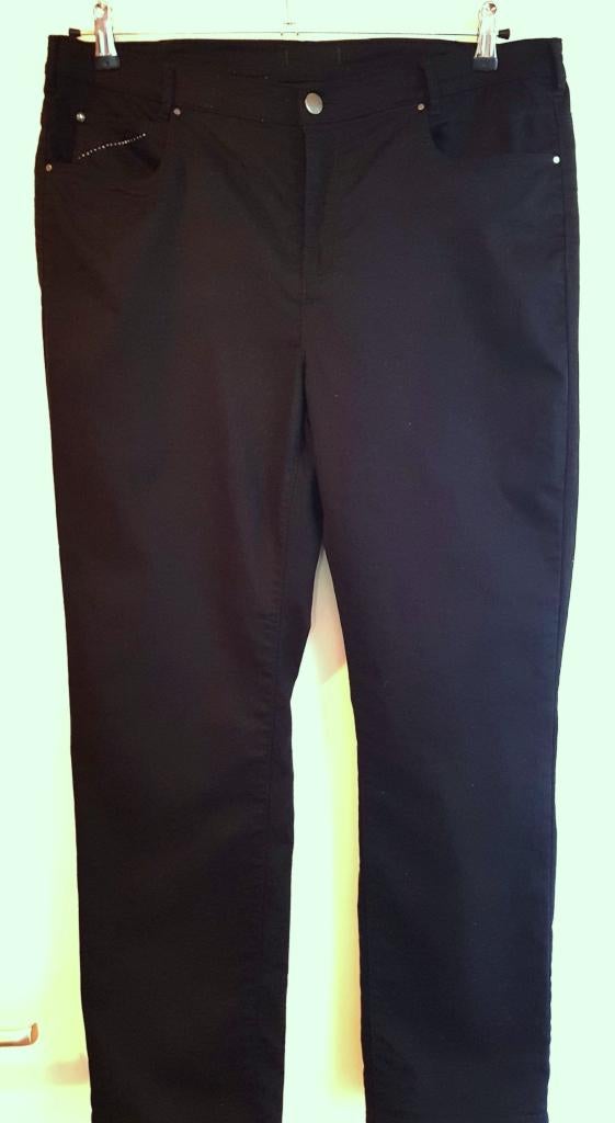 Vogele broek maat 46, Kleding | Dames, Grote Maten, Charles Vogele, Verzenden, Zwart, Gedragen