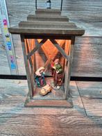 Kerstdorp prachtige verlichte lantaarn kersthuisjes, Diversen, Ophalen of Verzenden, Zo goed als nieuw