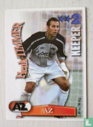 Spelerskaart AZ - Henk Timmer 2003, Ophalen of Verzenden, Zo goed als nieuw, AZ, Spelerskaart