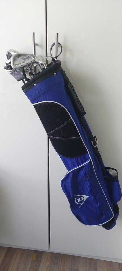 Golf ijzers, haalfset met Dunlop golfas - Diverse merken, Ophalen of Verzenden, Gebruikt, Set, Overige merken