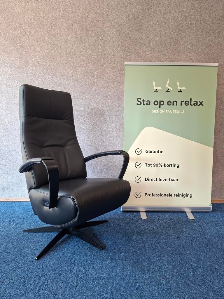 Elektrische relax fauteuil De Toekomst Twice ZGAN op accu 🔋, Huis en Inrichting, Fauteuils, Hoofdstraat 60 Schijndel, Ophalen of Verzenden